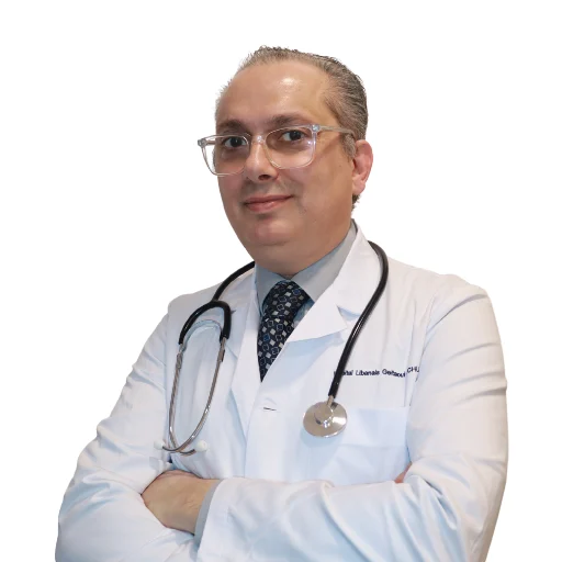 Portrait published for Dr. Elias Louak