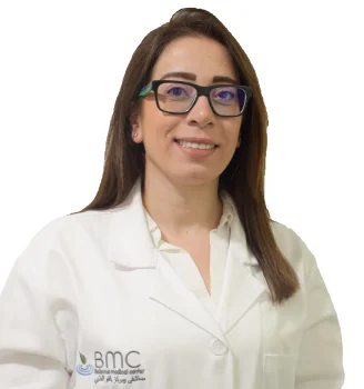 Portrait published for Dr. Sarah Khafaja