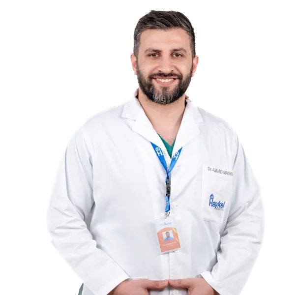 Portrait published for Dr. Amjad El-Makhour