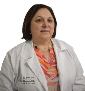 Portrait published for Dr. Roula El Najjar