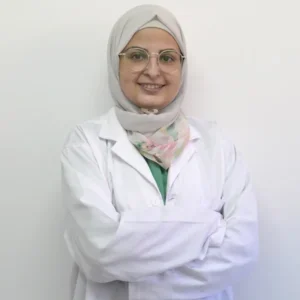 Portrait published for Dr. Douaa Abu Hamdan